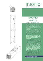Muonio UV-L 110 Installation Manual