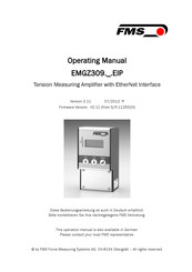FMS EMGZ309.W.EIP Operating Manual