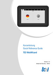 TCi WebWizard Quick Reference Manual