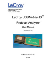 LeCroy USB Mobile HS User Manual