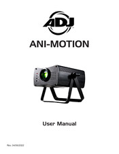 ADJ ANI-MOTION User Manual