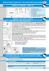 Ardo WDE 1207X Quick Start Manual