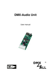 DMX4ALL DMX-Audio Unit User Manual