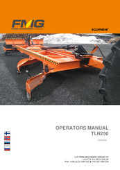 FMG TLN250 Operator's Manual