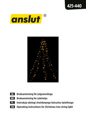 Anslut 425-440 Operating Instructions Manual