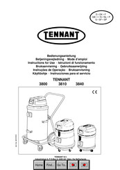 Tennant 3800 Instructions For Use Manual