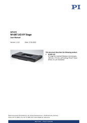 PI M-687.UO User Manual