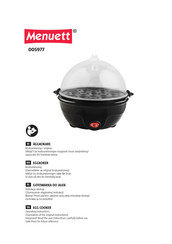 Menuett 005977 Operating Instructions Manual