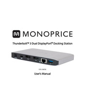 Monoprice Thenderbolt 3 Dual DisplayPort User Manual
