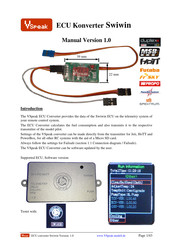 VSpeak ECU Konverter Swiwin Manual