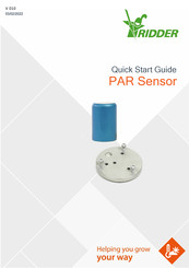 Ridder PAR Sensor Quick Start Manual