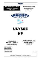 Frost Italy ULYSSE HP 3000 Manual