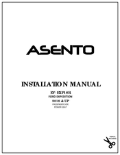 ADAPT SOLUTIONS ASENTO EV-EXP18R Installation Manual