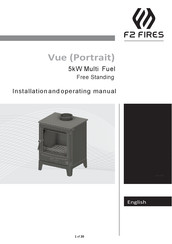 F2 Fires Vue Portrait Installation And Operating Manual