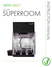 SuperCloset SUPERROOM Instruction Manual