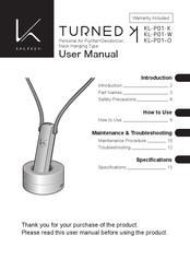 Kaltech KL-P01-K Manuals | ManualsLib