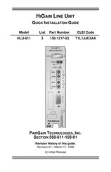 PairGain 150-1217-03 Quick Installation Manual
