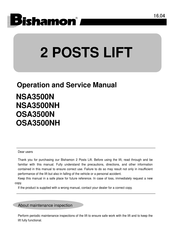 Bishamon NSA3500N Operation And Service Manual