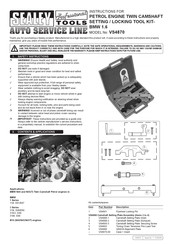 Sealey VS4870 Instructions