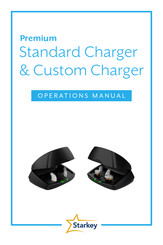 Starkey Hearing Technologies Premium Standard Charger Operation Manual