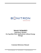 bonitron M3460RD Manual