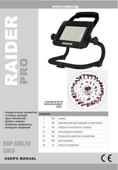 Raider Pro RDP-SWL20 SOLO User Manual