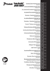 Paslode Haubold DUO-FAST Instructions For Use Manual