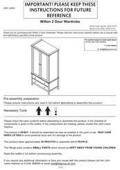 John Lewis 803/12210 Manual