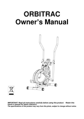 Adexa ORBITRAC Owner's Manual