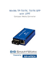 Advantech B+B SmartWorx MiniMc TP-TX/FX Manual
