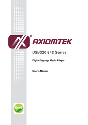 AXIOMTEK DSB320-842 Series User Manual
