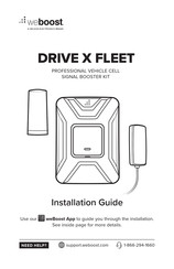 weBoost DRIVE X FLEET Installation Manual