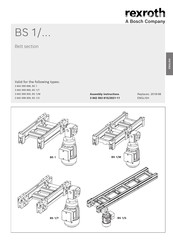Bosch REXROTH BS 1 Assembly Instructions Manual