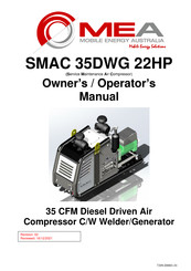 Mea SMAC 35DWG 22HP Owner's/Operator's Manual