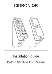 Civintec Cidron Slimline Installation Manual