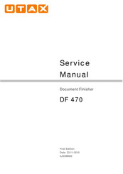 Triumph Adler DF 470 Service Manual