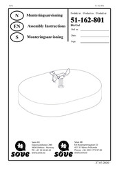Sove 51-162-801 Assembly Instructions Manual