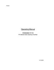 Eye Lighting Iwasaki Electric ESS0460-H119 Operating Manual