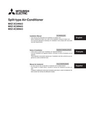 Mitsubishi Electric MXZ-3C24NA3 Installation Manual