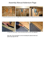 HomePlace Cedar Garden Building Assembly Manual