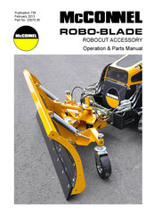 McConnel ROBO-BLADE Operations & Parts Manual