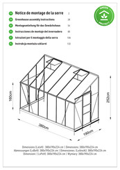 GREEN PROTECT Prima Assembly Instructions Manual