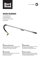 Hard Head 016913 Operating Instructions Manual