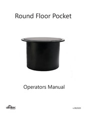 Ultratec Round Floor Pocket Operator's Manual
