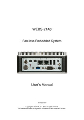 Portwell WEBS-21A0 User Manual