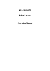 Generic ZBL-R630 Operation Manual