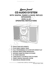 Lenoxx Sound SL-328 Operating Instructions Manual
