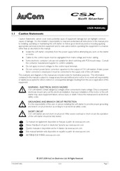 AuCom CSX-018 User Manual