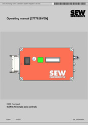 SEW-Eurodrive MAXO-RG Operating Manual