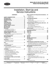 Carrier 39LA25 Installation, Start-Up And Service Instructions Manual